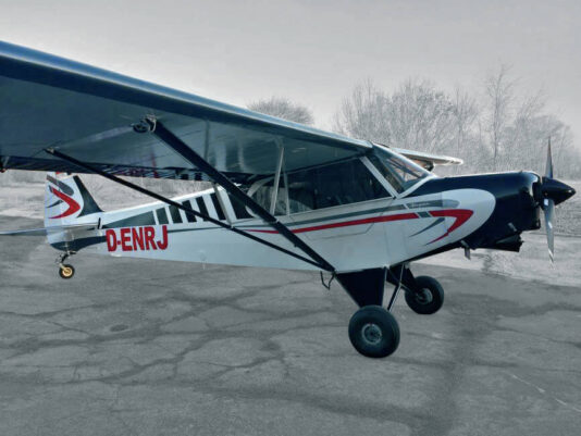 Piper PA-18 Super Cub Blanco
